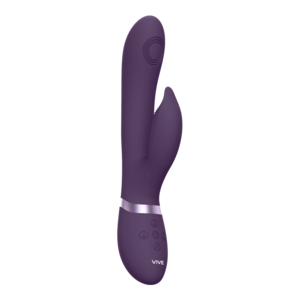 Aimi - Pulse Wave  Vibrating G-Spot Rabbit - Purple