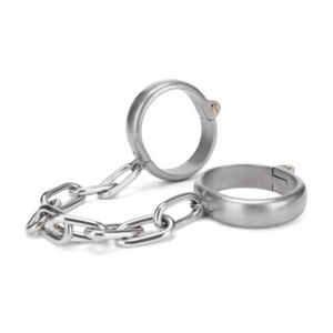 Heavy Duty Hand Cuffs - Silver