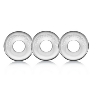 Ringer - 3-pack of Do-Nut-1 Cockrings - Clear