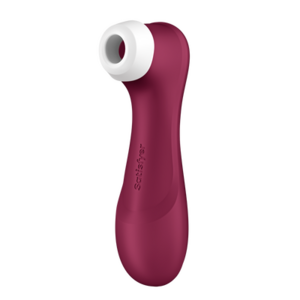 Pro 2 Generation 3 - Double Air Pulse Vibrator - Liquid Air - Wine Red