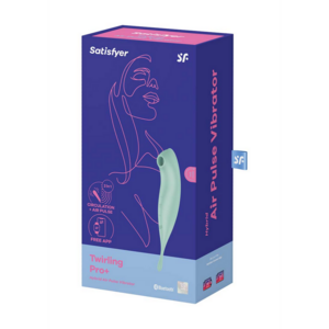 Twirling Pro - Tip Vibrator met App - Mint