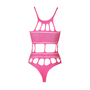 Body met Griekse Halslijn - One Size - Neon Roze