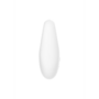 White Temptation - Lay-On Vibrator - White/Brass