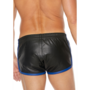 Leather Versatile Shorts - S/M - Blue