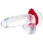 Rise of the Dragon - Silicone Cock Ring - Red