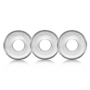 Ringer - 3-pack of Do-Nut-1 Cockrings - Clear