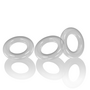 Willy Rings - 3-pack Stretchy Cockrings - Clear