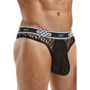 Lo Rise Thong - S/M - Black