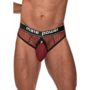 Cock Ring Thong - L/XL - Burgundy