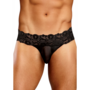 Micro Thong Pinch Back - L/XL - Zwart