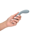 Ultra Soft Silicone G-Spot Vibrator - Basalt Grey_