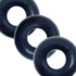 Ringer - 3-pack of Do-Nut-1 Cockrings - Night_