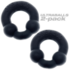 Ultraballs - 2-pack Nodule Pressure Cockrings - Night_