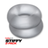 Stiffy - 2-pack No-Roll Cockrings - Clear Ice_