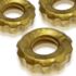 Super Huj - 3-pack Stretchy Cockrings - Bronze Metallic_