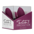 Twitch 3 - Rechargeable Vibrator and Suction - Burgundy_