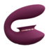 Twitch 3 - Rechargeable Vibrator and Suction - Burgundy_