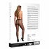 Panty with Small Fishnet Structure - OS - Black_