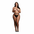 Panty with Big Fishnet Structure - OSX - Black_