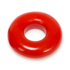 Do-Nut-2 - Jelly Cockring with Flat Inner Chamber - Red_