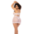 Two-in-One Babydoll and Two Piece Set - L/XL - White_