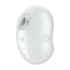 Cutie Ghost - Air Pulse Vibrator - White_