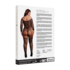 Glimmende bodystocking met blote schouders_