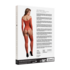 Glimmende bodystocking met blote schouders_