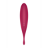 Twirling Pro - Tip Vibrator with App - Dark Red_