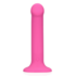 Non-Phallic Vibrerende Dildo - Medium - Krachtig Roze_