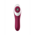 Dual Crush - Insertable Double Air Pulse Vibrator - Wine Red_