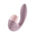 Supernova - Insertable Double Air Pulse Vibrator - Old Rose_