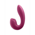 Sunray - Insertable Double Air Pulse Vibrator - Berry_